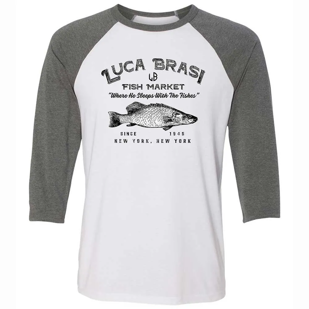 Unisex 3/4 Baseball Tee - 2UKKJMHH - White/Deep Heather - 11