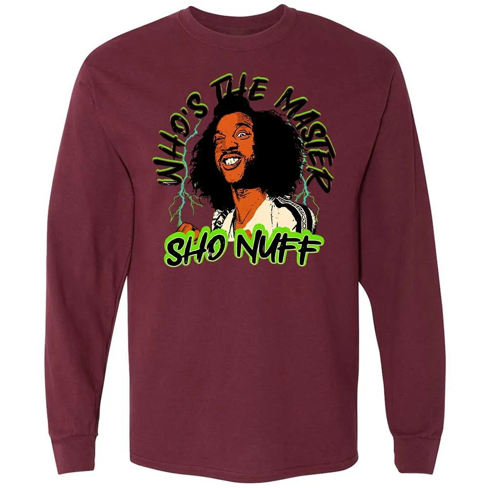 Long Sleeve T-Shirt - PA85J9WZ - Maroon - 16