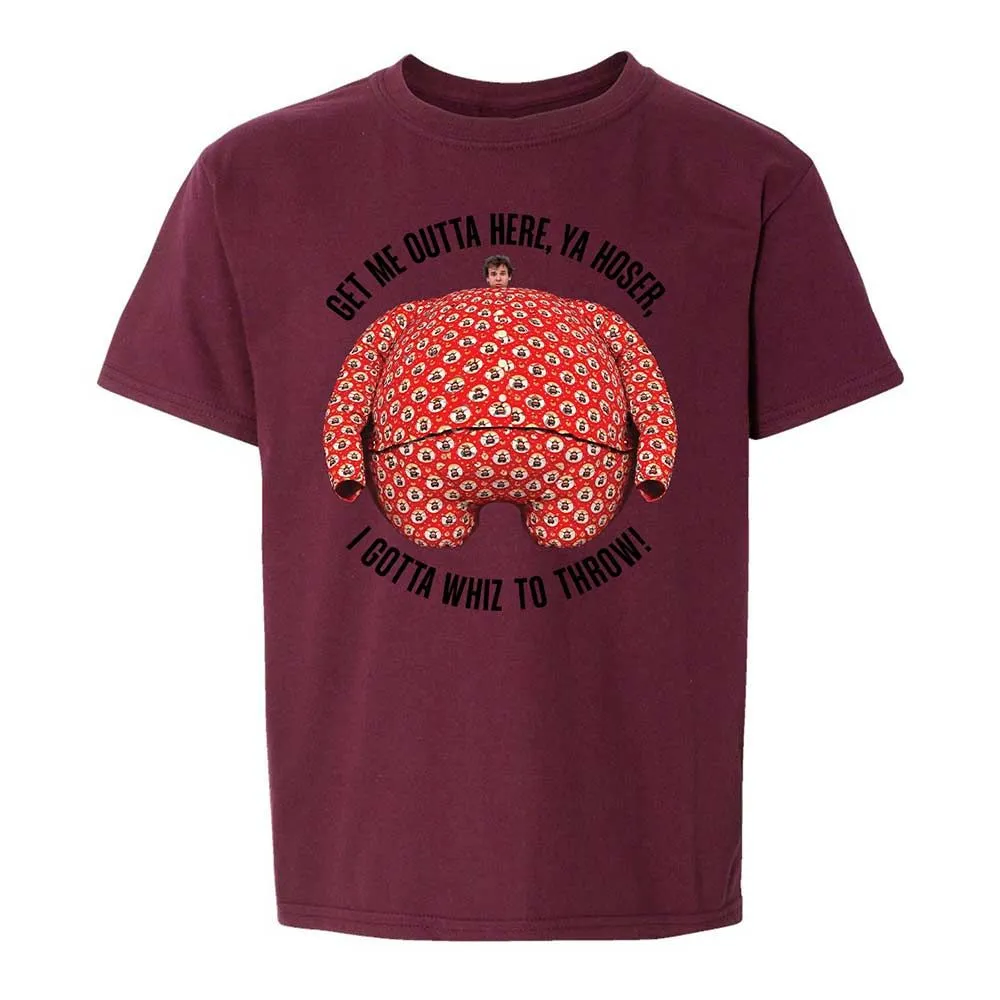 Kids T-Shirt - XFD7LHRX - Maroon - 19
