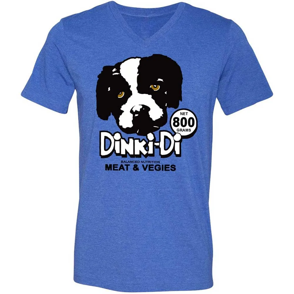 Unisex V-Neck T-Shirt - S1S8SM1U - Heather True Royal - 4