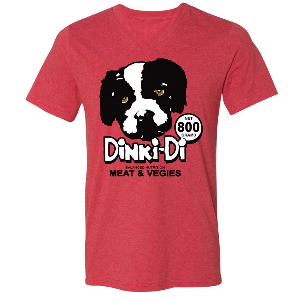 Unisex V-Neck T-Shirt - S1S8SM1U - Heather Red - 6