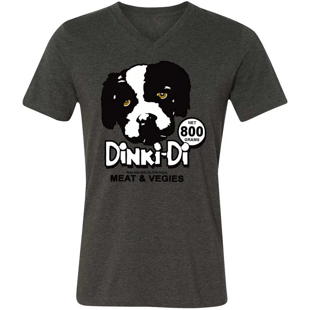 Unisex V-Neck T-Shirt - S1S8SM1U - Dark Grey Heather - 8