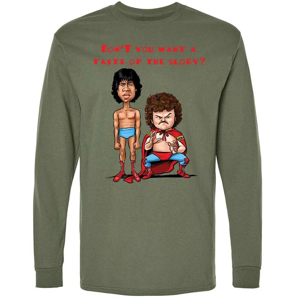 Long Sleeve T-Shirt - N4F6B9BY - Military Green - 19