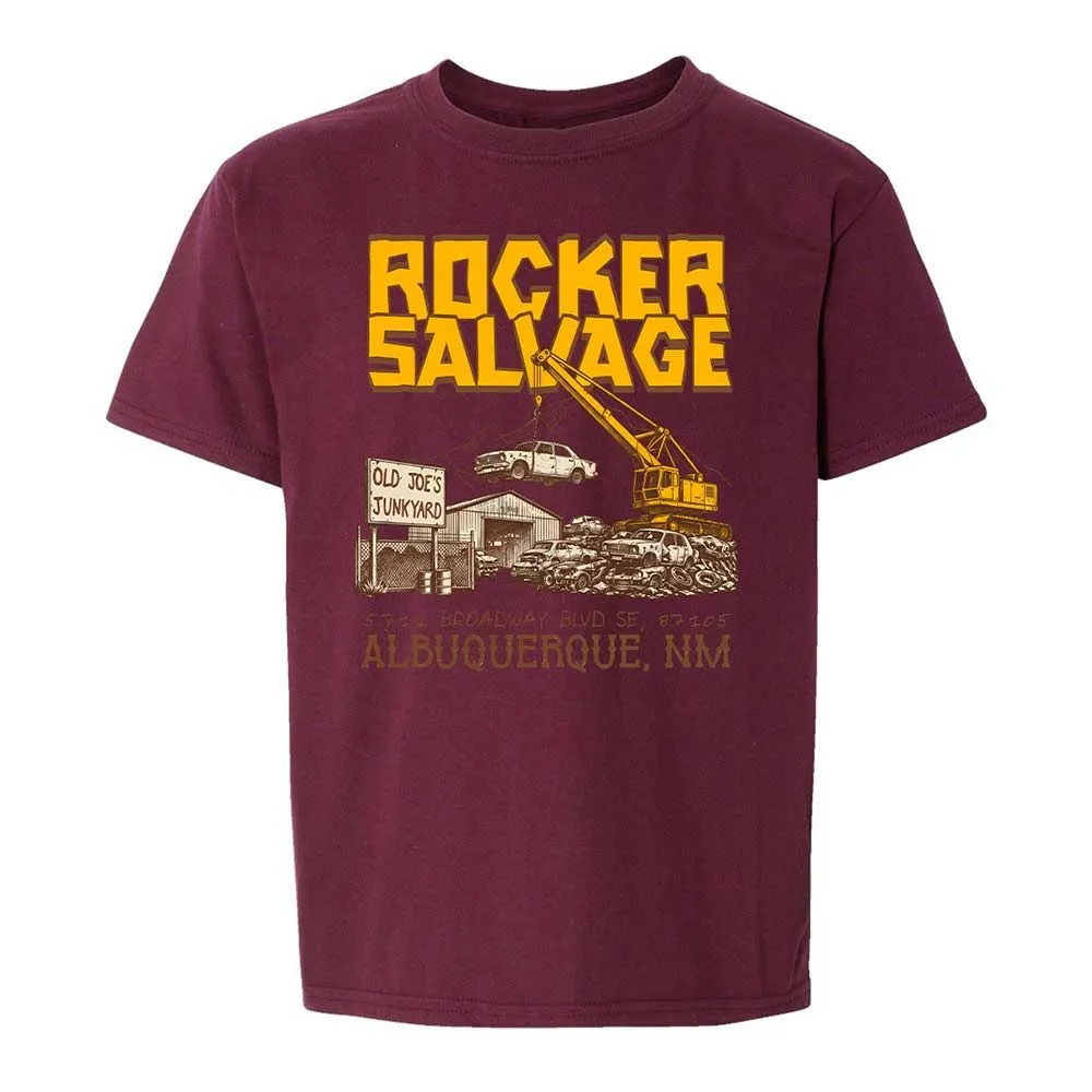 Kids T-Shirt - Q2RVTLKN - Maroon - 19