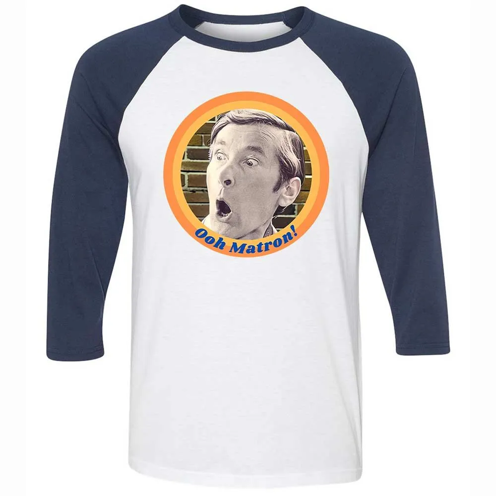 Unisex 3/4 Baseball Tee - XYTMGR5X - White/Navy - 8