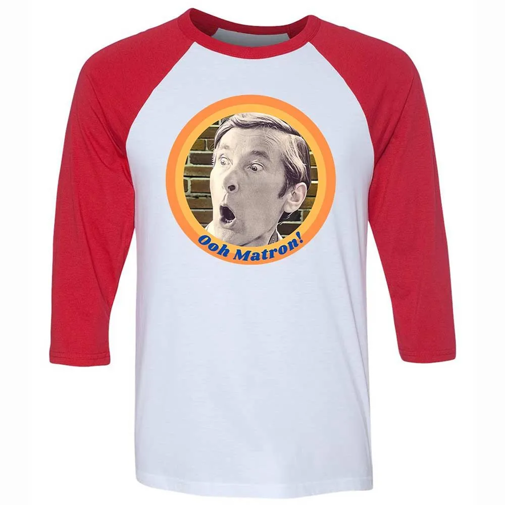 Unisex 3/4 Baseball Tee - XYTMGR5X - White/Red - 9