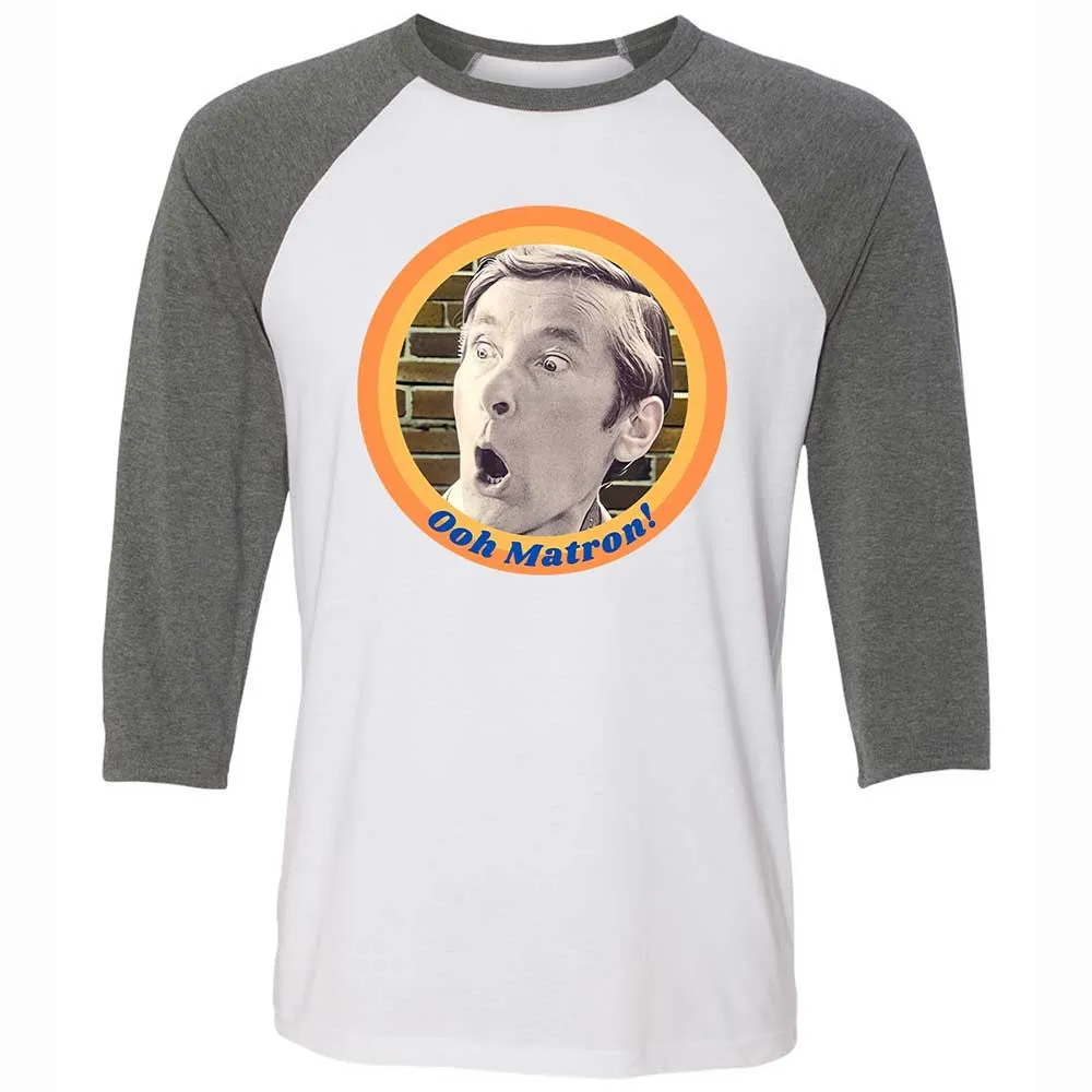Unisex 3/4 Baseball Tee - XYTMGR5X - White/Deep Heather - 11