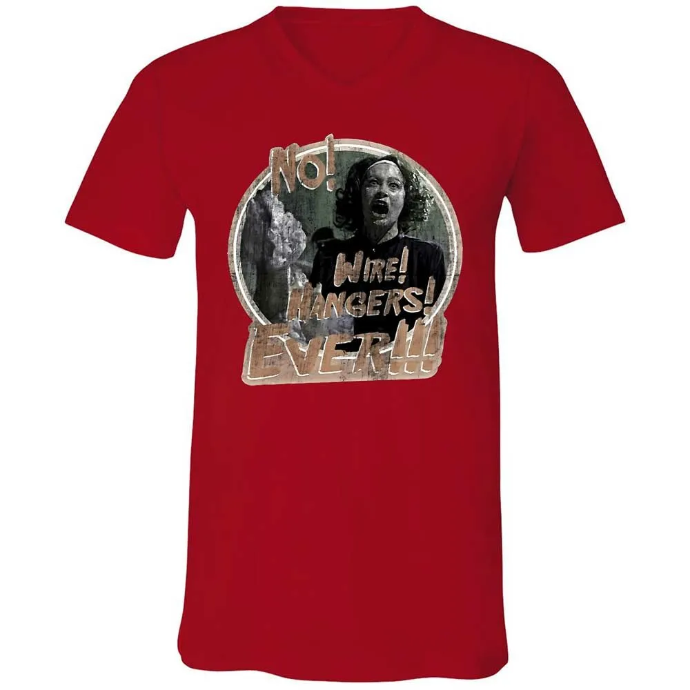 Unisex V-Neck T-Shirt - 6JPJ9S2J - Red - 5