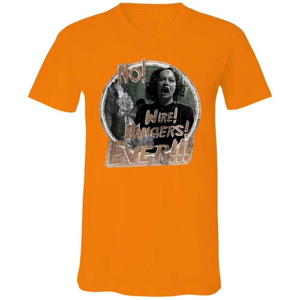 Unisex V-Neck T-Shirt - 6JPJ9S2J - Orange - 7