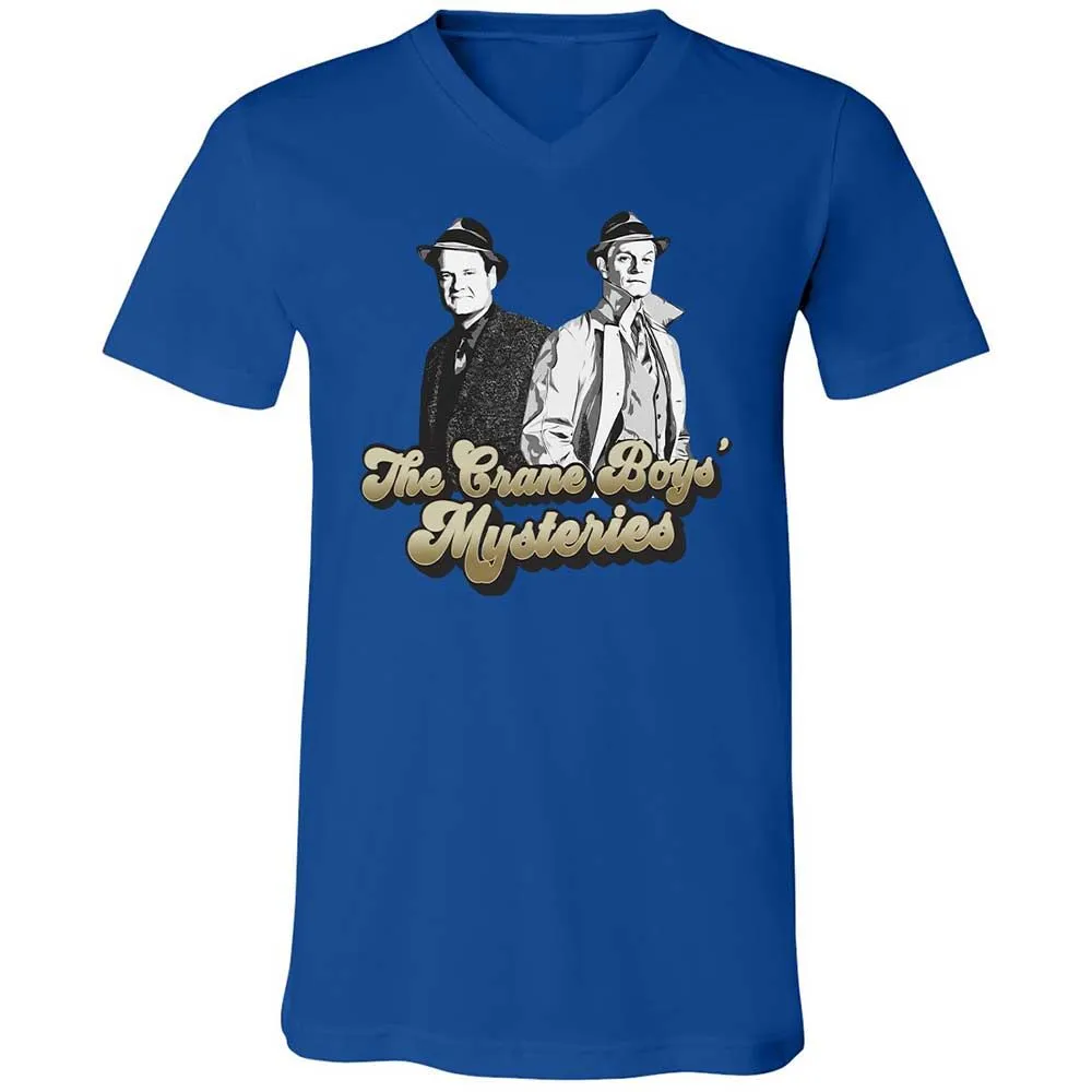 Unisex V-Neck T-Shirt - 35D6P8BD - True Royal - 3