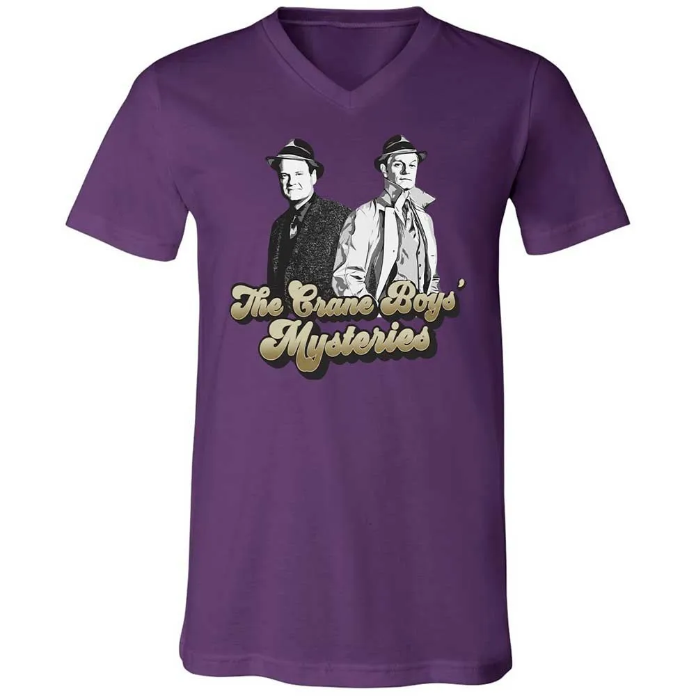 Unisex V-Neck T-Shirt - 35D6P8BD - Team Purple - 10