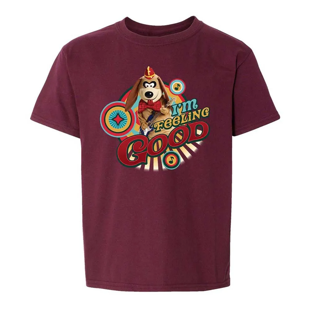 Kids T-Shirt - ZUFLJQ28 - Maroon - 19