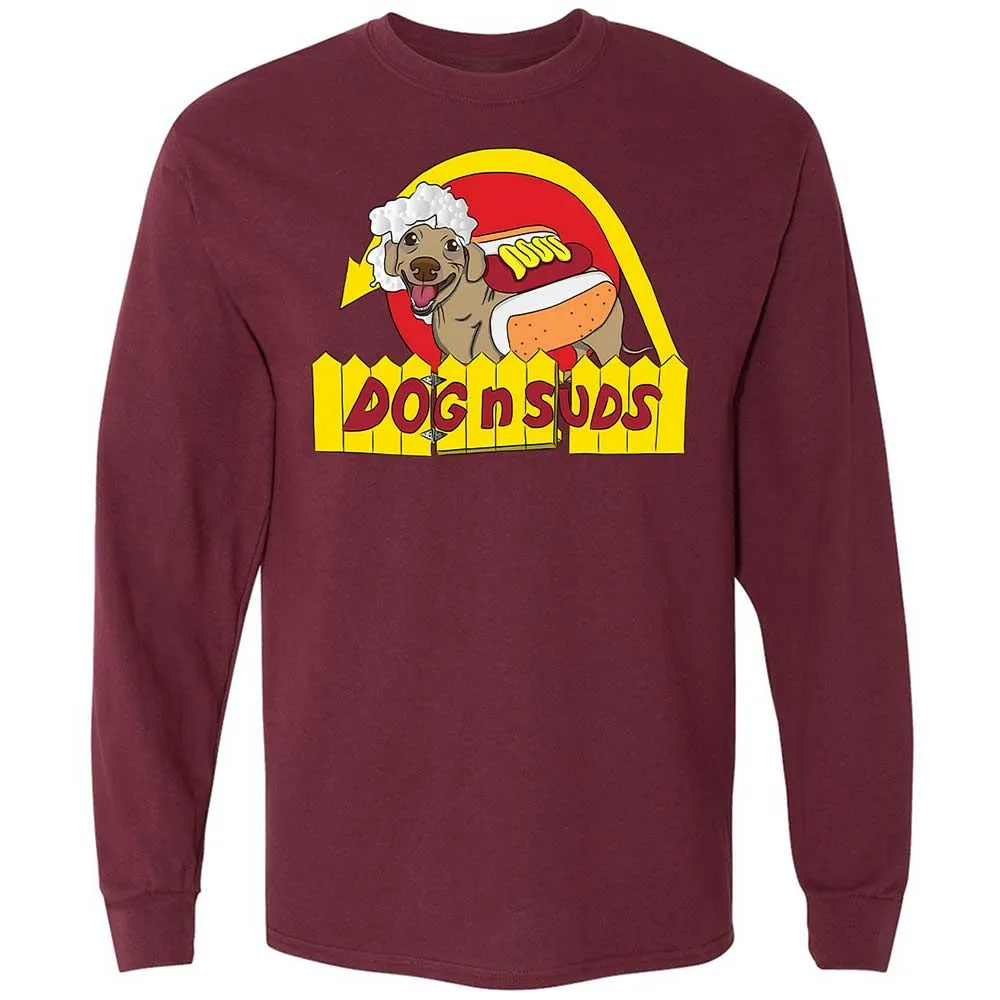 Dog n Suds Dachshund - Maroon - 16