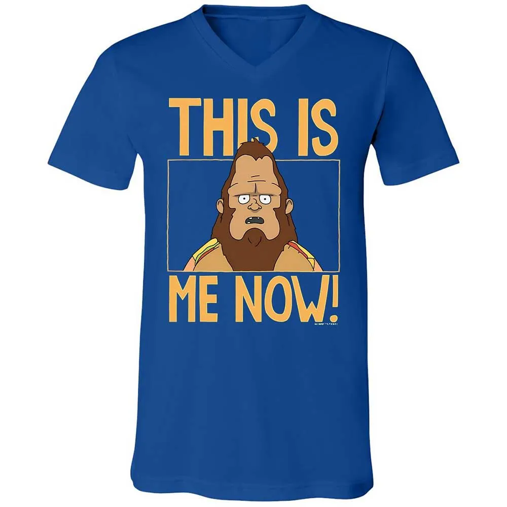 Unisex V-Neck T-Shirt - 2CAB63W2 - True Royal - 3