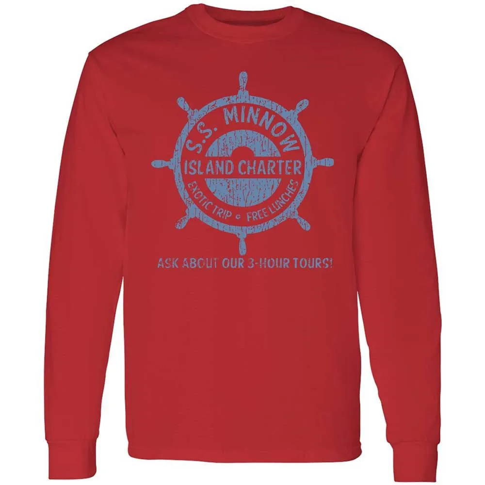 Long Sleeve T-Shirt - RRBAH1F7 - Red - 8