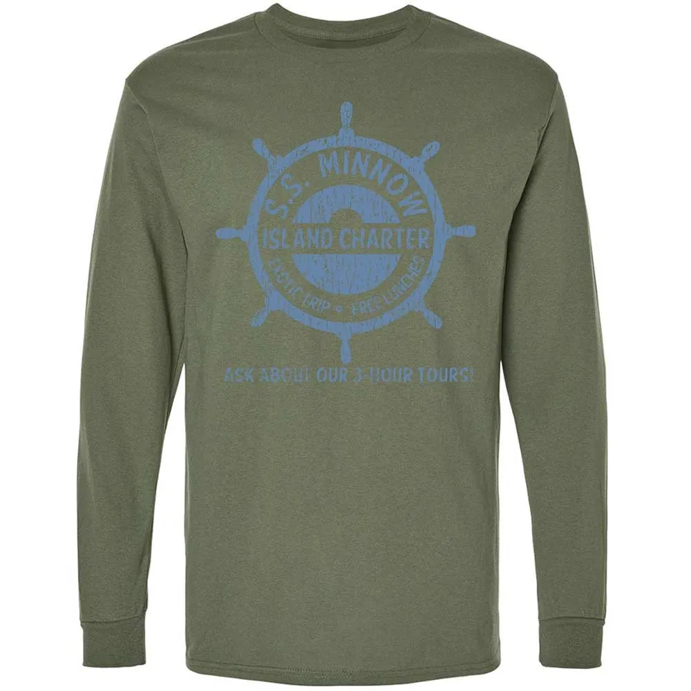 Long Sleeve T-Shirt - RRBAH1F7 - Military Green - 19