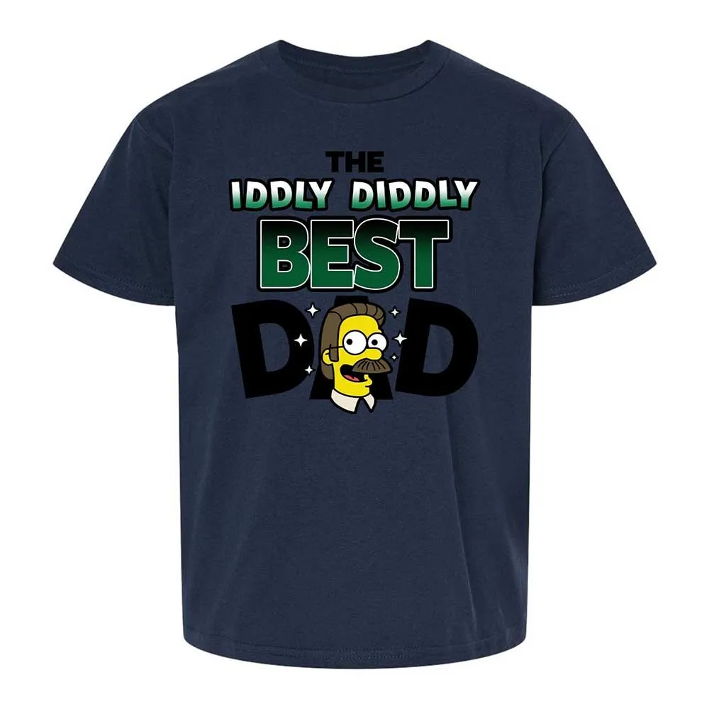 The Iddly diddly best dad - Navy - 8