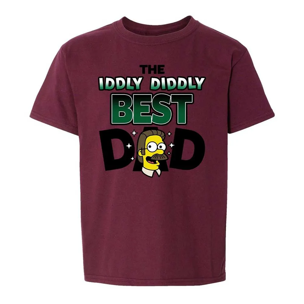 The Iddly diddly best dad - Maroon - 19