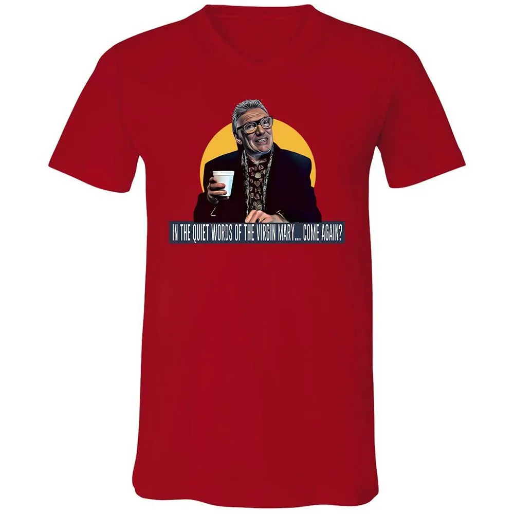 Unisex V-Neck T-Shirt - YCDNM1GN - Red - 5