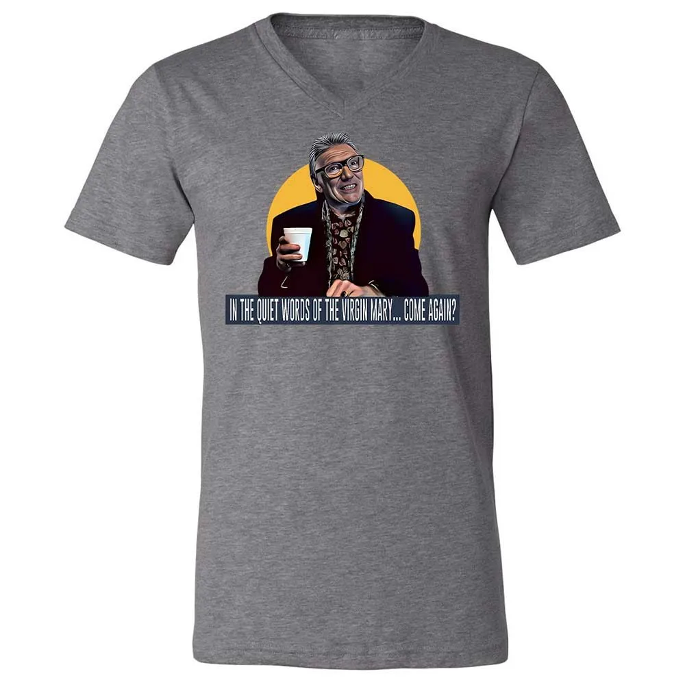 Unisex V-Neck T-Shirt - YCDNM1GN - Deep Heather - 9