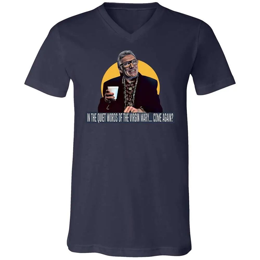 Unisex V-Neck T-Shirt - YCDNM1GN - Navy - 12