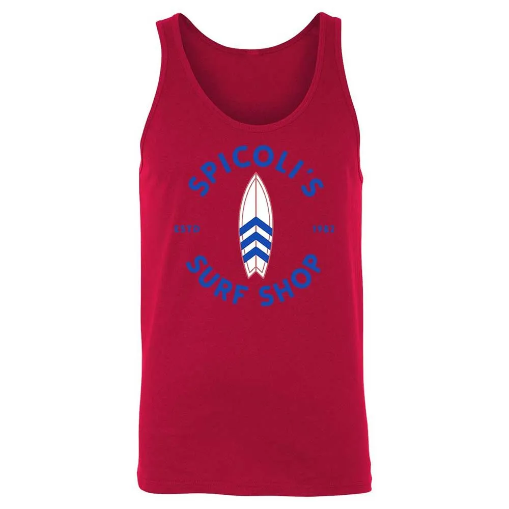 Unisex Jersey Tank - CA5YEPN6 - Red - 3