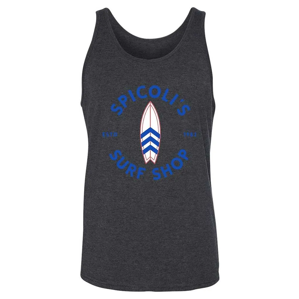 Unisex Jersey Tank - CA5YEPN6 - Dark Grey Heather - 10
