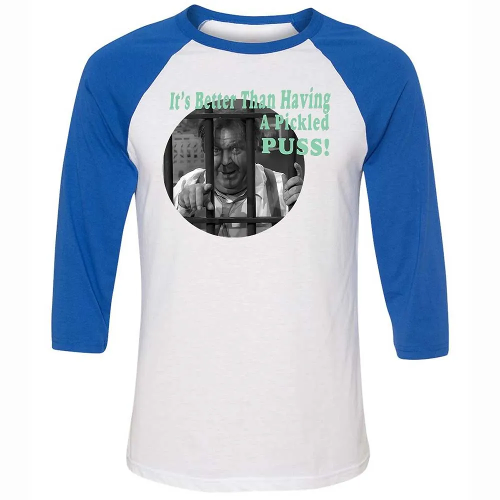 Unisex 3/4 Baseball Tee - ENBUQFSQ - White/True Royal - 10