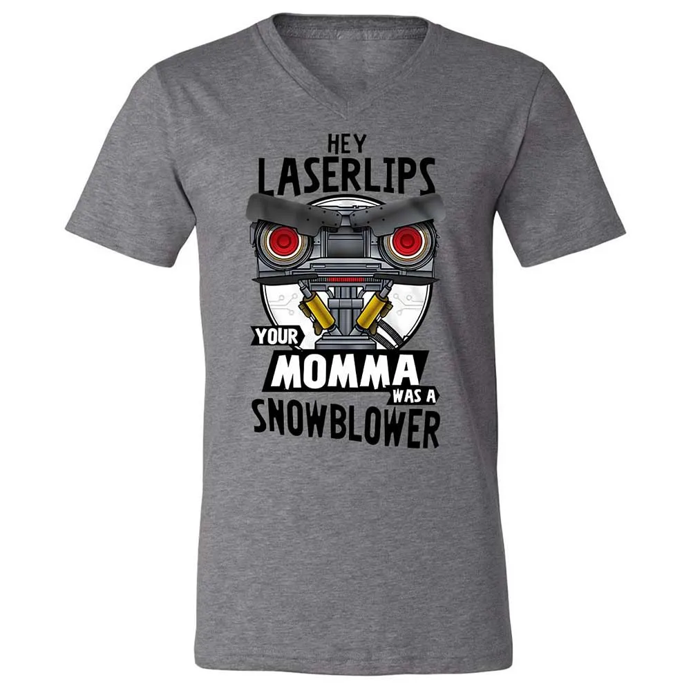 Unisex V-Neck T-Shirt - FC19B7ZG - Deep Heather - 9