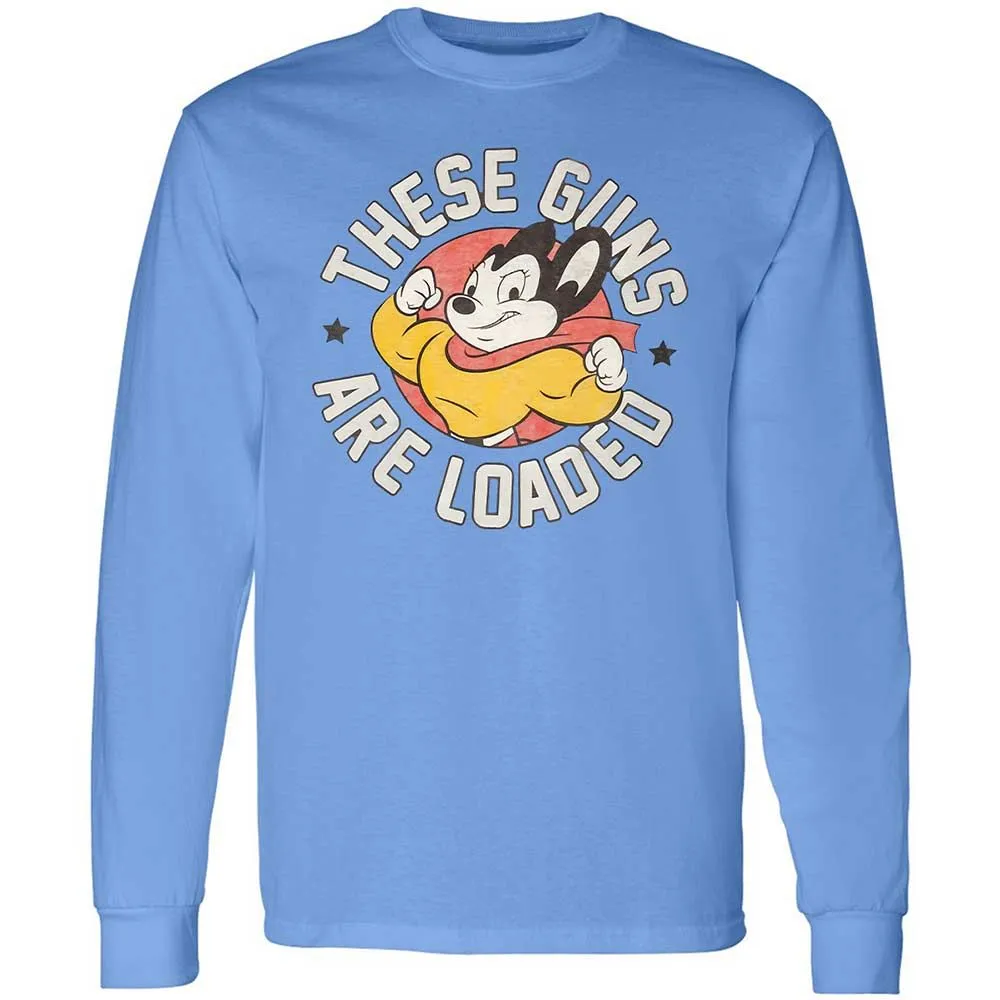 Long Sleeve T-Shirt - TNYGK58H - Carolina Blue - 5