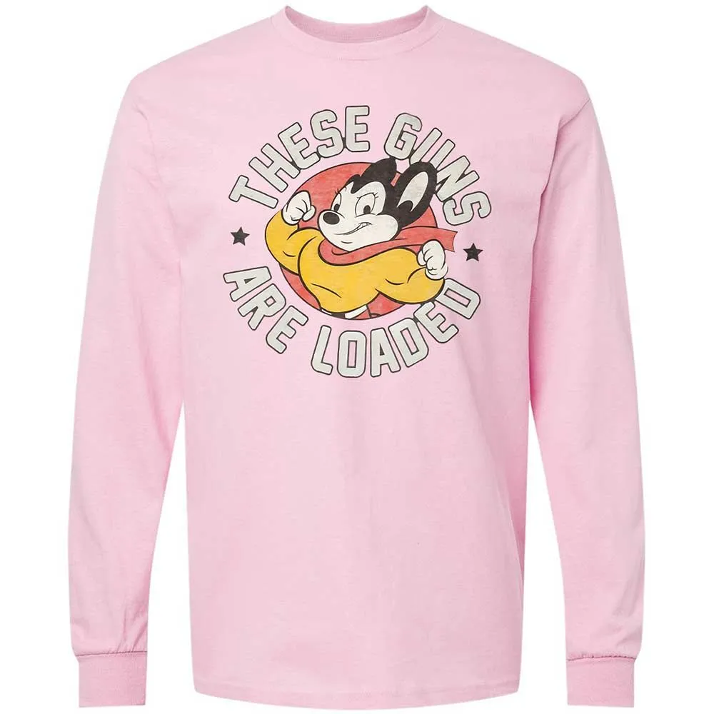 Long Sleeve T-Shirt - TNYGK58H - Light Pink - 6
