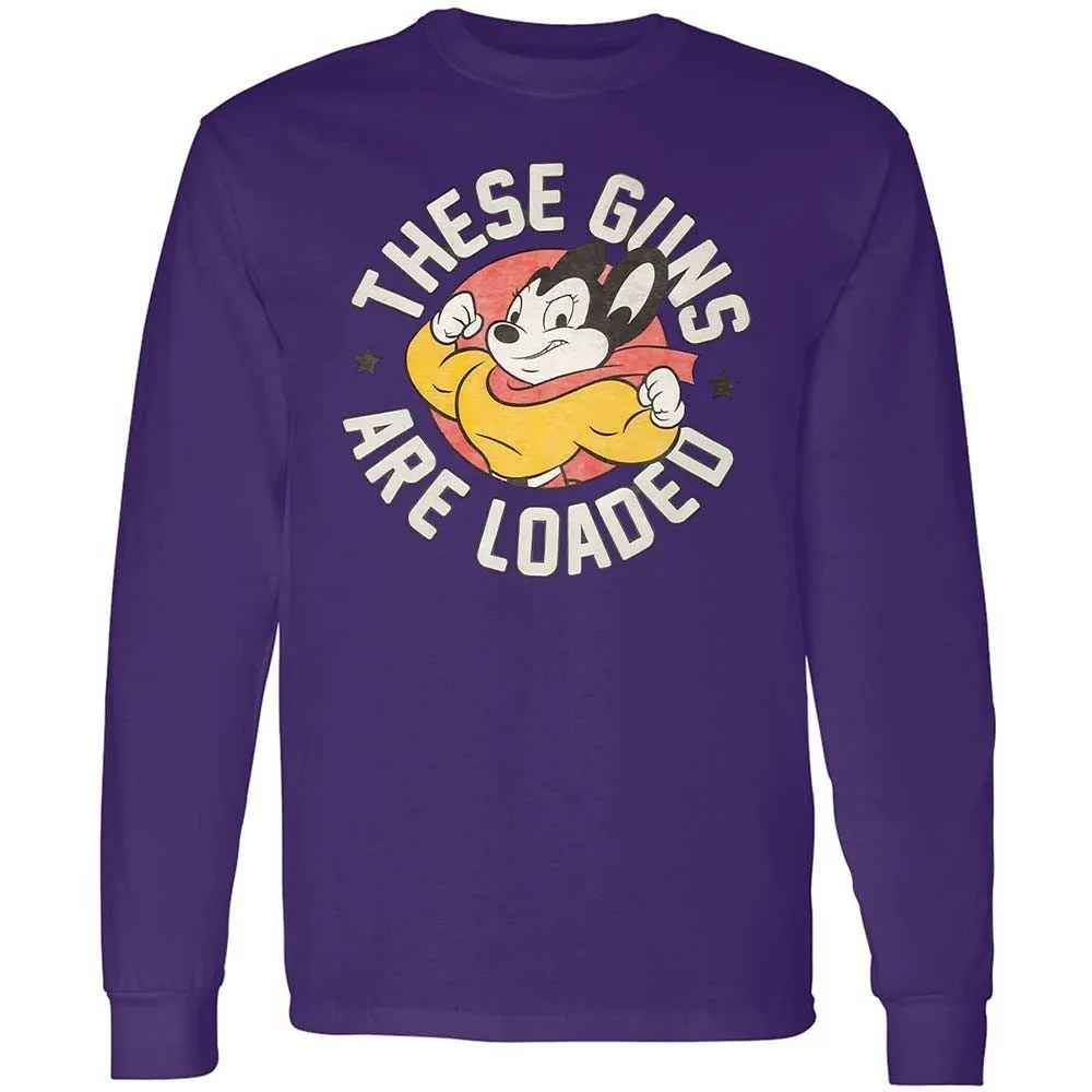 Long Sleeve T-Shirt - TNYGK58H - Purple - 9