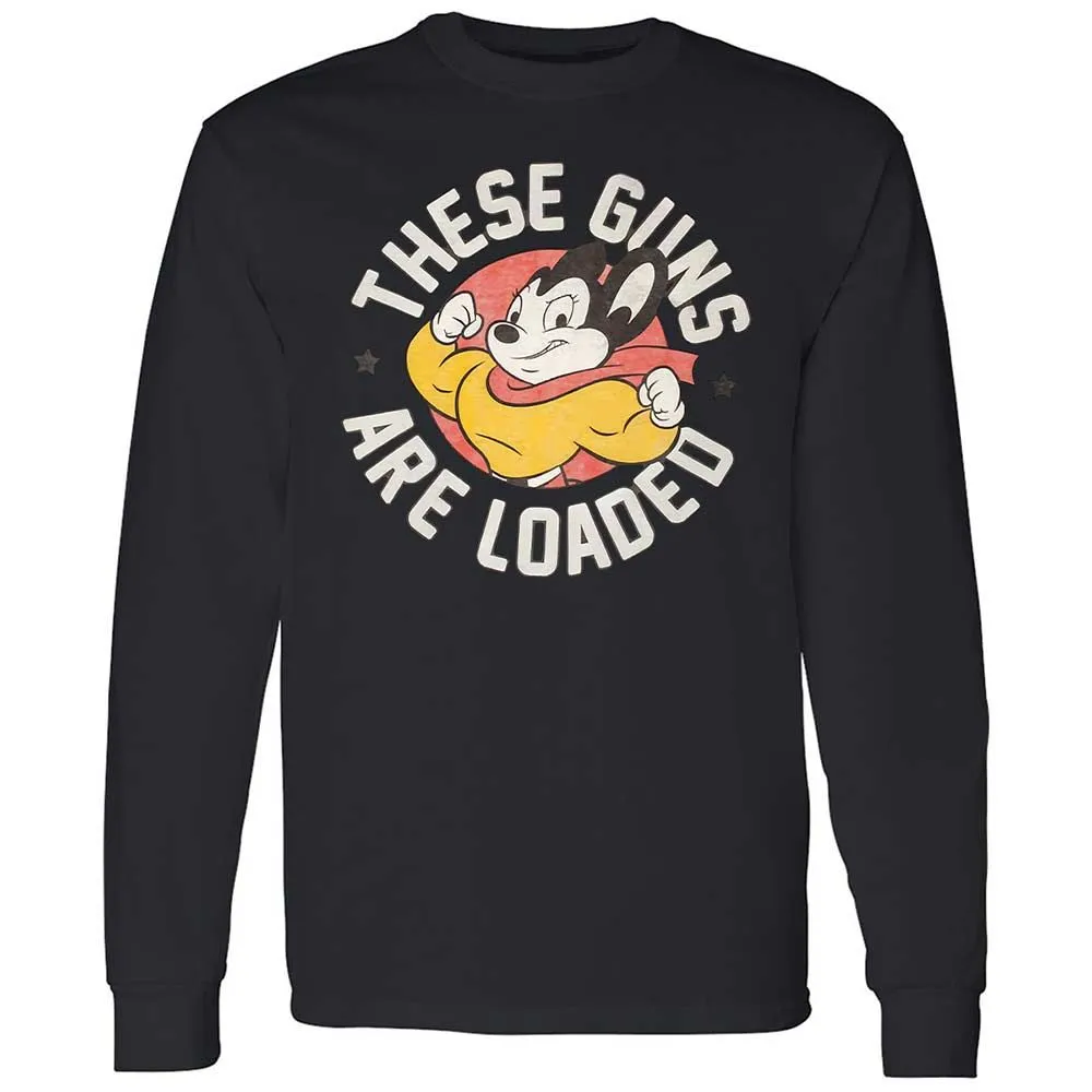 Long Sleeve T-Shirt - TNYGK58H - Black - 12