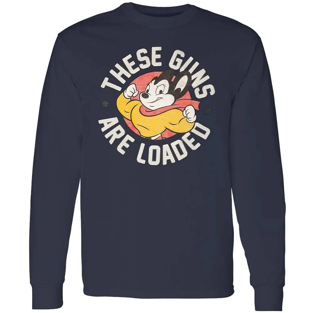 Long Sleeve T-Shirt - TNYGK58H - Navy - 13