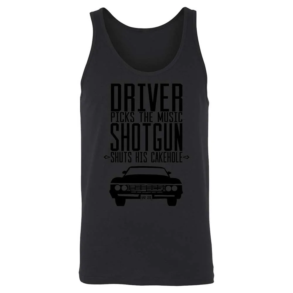 Unisex Jersey Tank - ZJ16JFGW - Black - 7