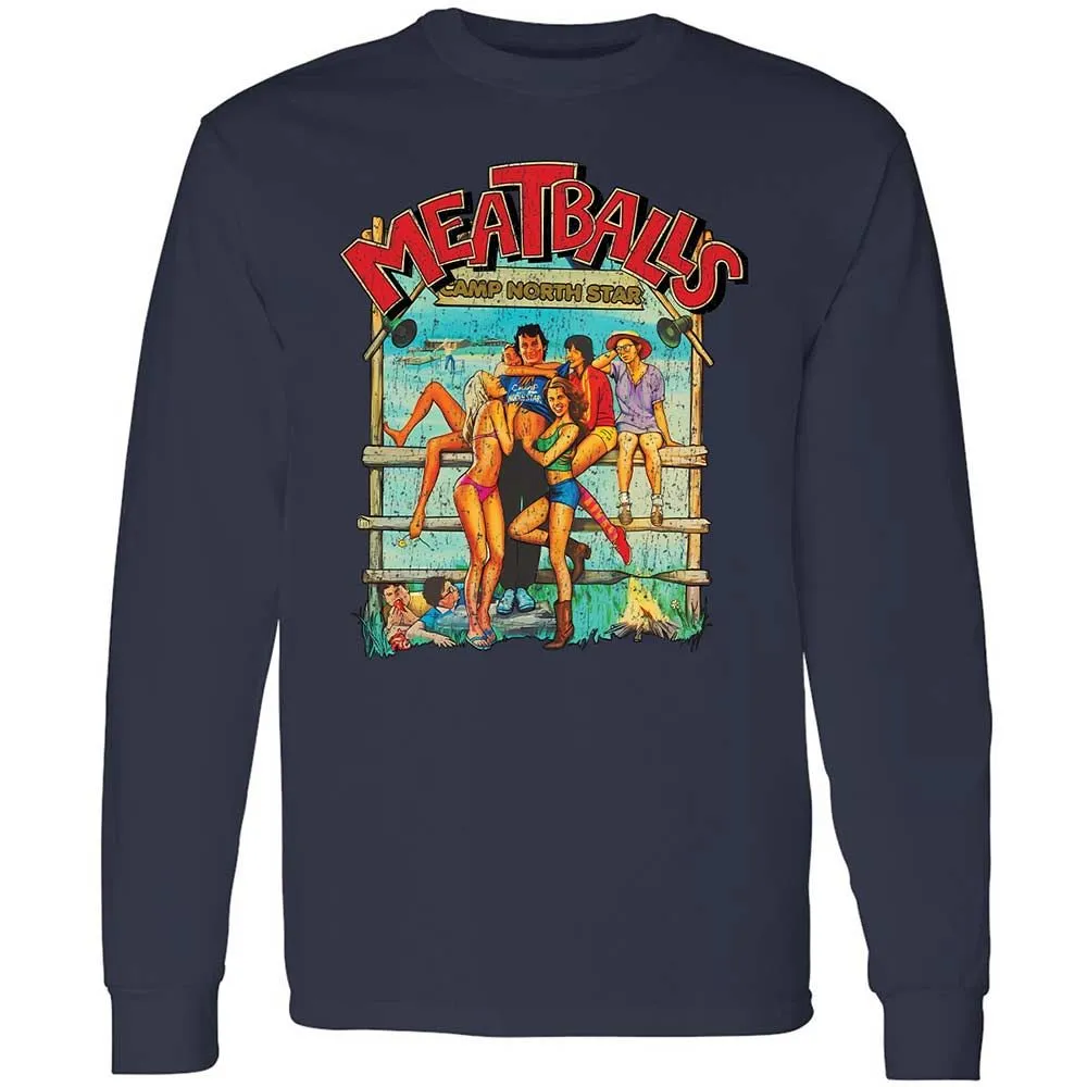 Long Sleeve T-Shirt - GDPZBPXD - Navy - 13