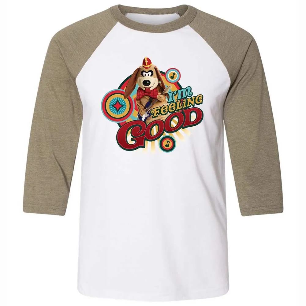 Unisex 3/4 Baseball Tee - L6LA126K - White/Heather Olive - 4