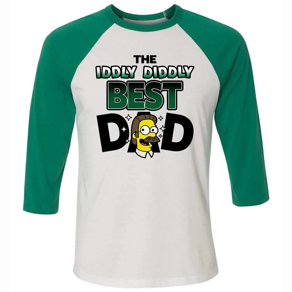 The Iddly diddly best dad - White/Kelly - 6