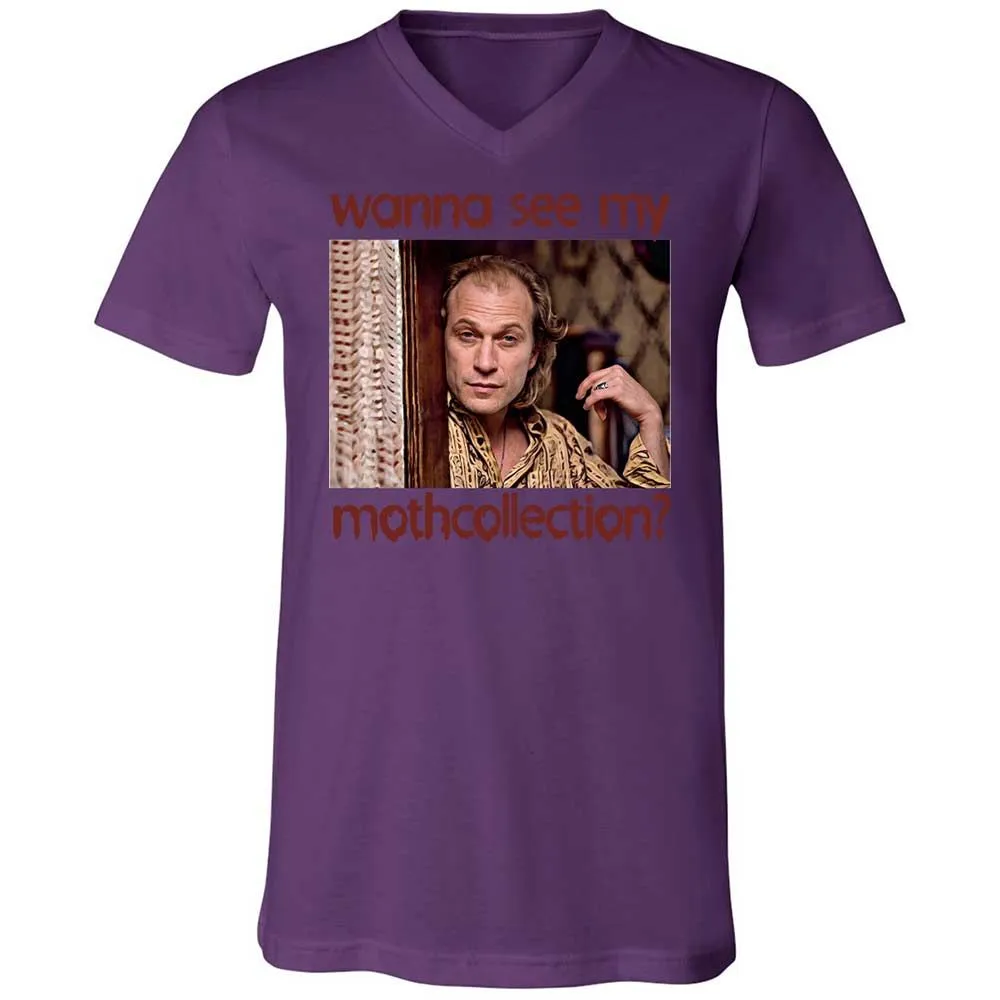 Unisex V-Neck T-Shirt - E2CE6DL4 - Team Purple - 10