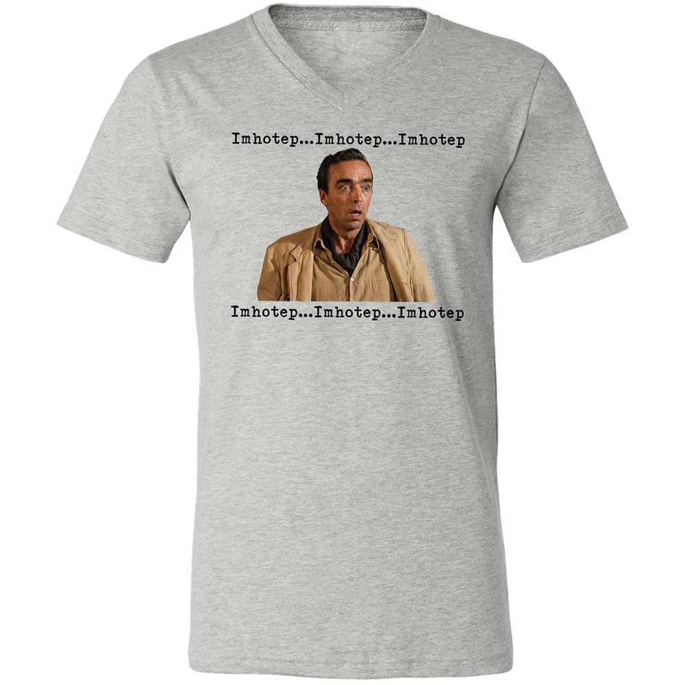 Unisex V-Neck T-Shirt - PE8VQVKY - Athletic Heather - 2