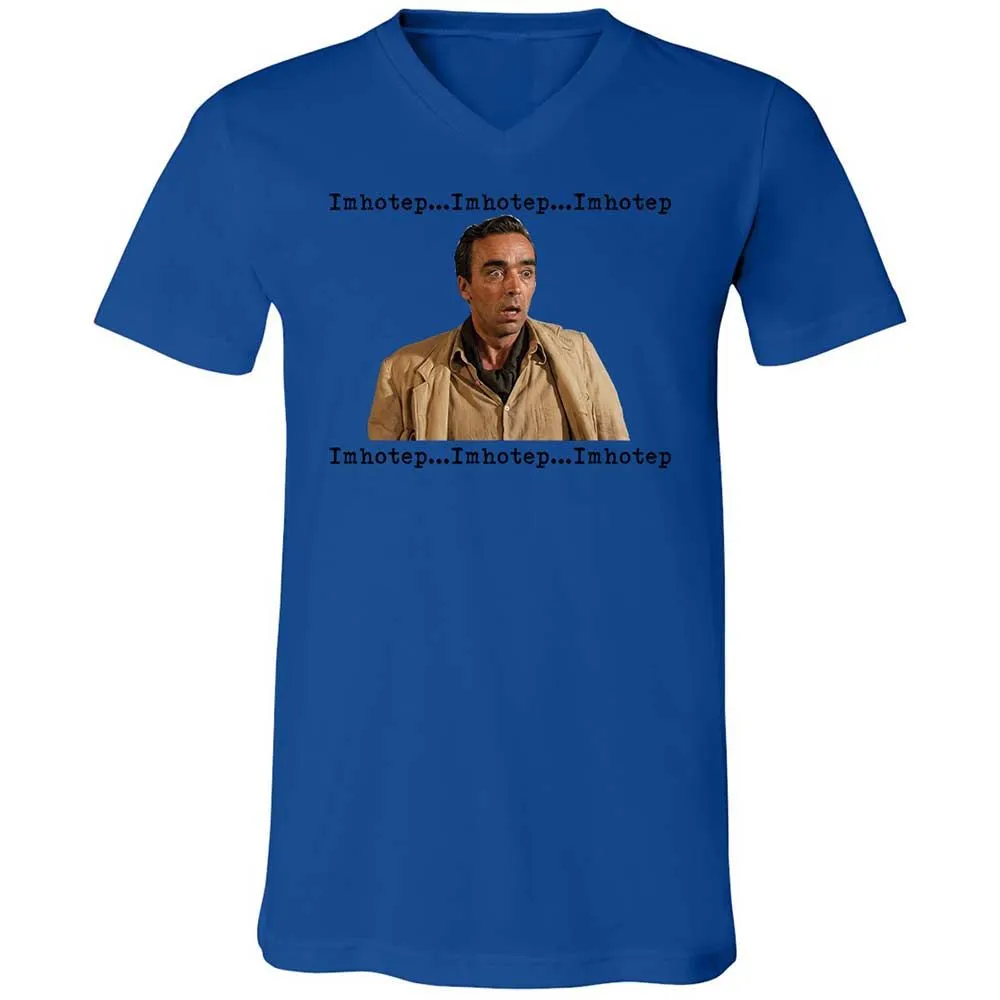 Unisex V-Neck T-Shirt - PE8VQVKY - True Royal - 3