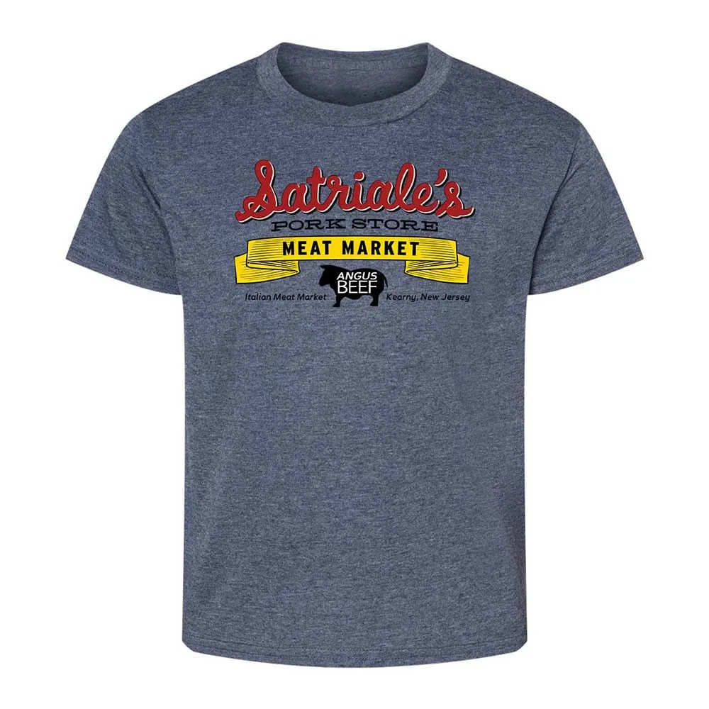 Kids T-Shirt - 39ENH77S - Heather Navy - 15