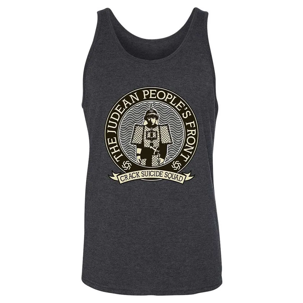 Unisex Jersey Tank - HPKNMFN1 - Dark Grey Heather - 10
