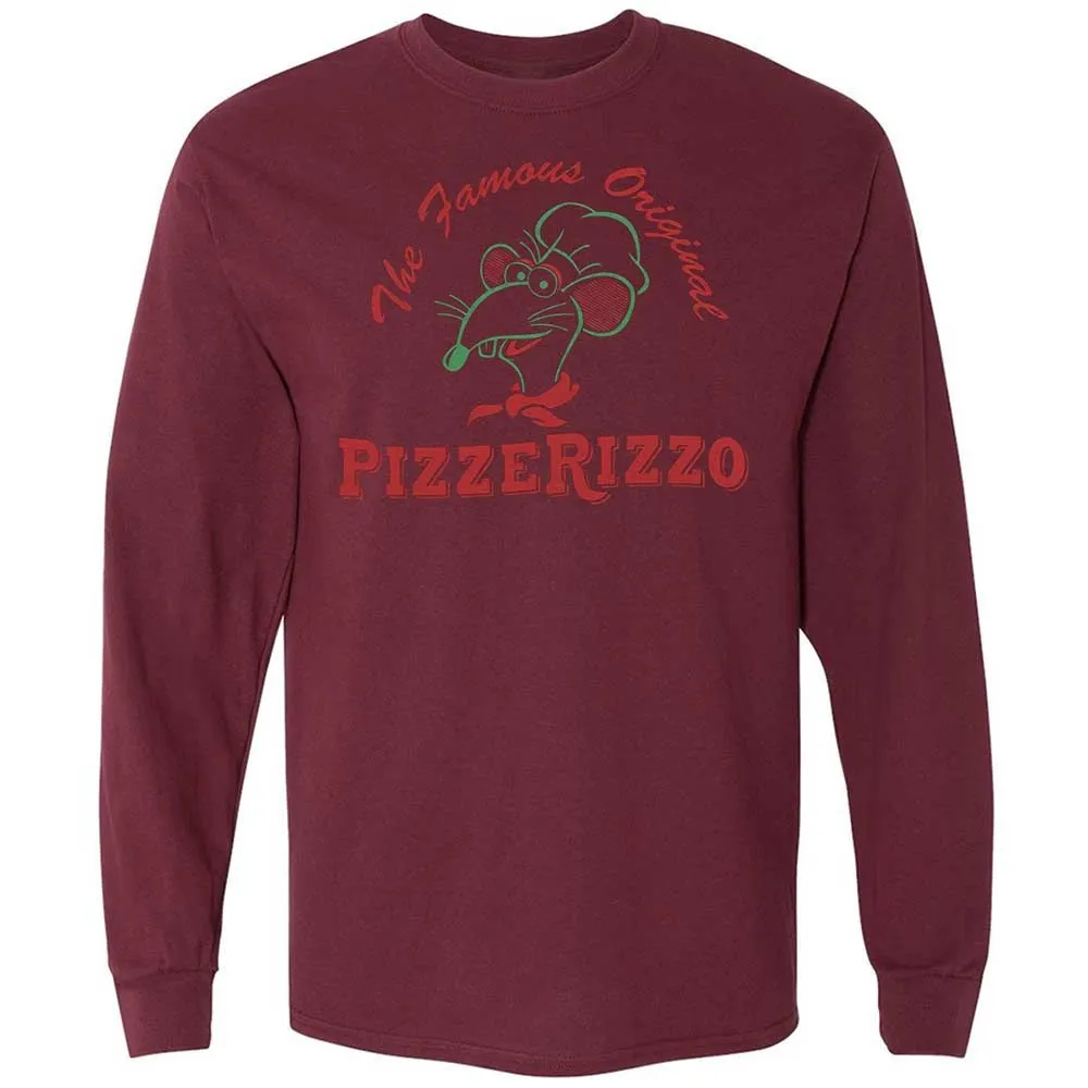 Long Sleeve T-Shirt - ECWJZBEZ - Maroon - 16