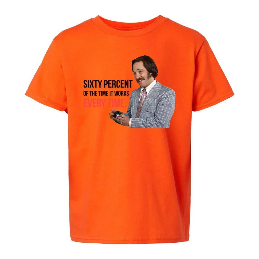Kids T-Shirt - BSS2SZE2 - Orange - 13