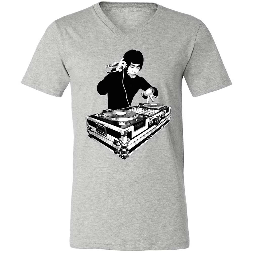 Bruce Lee DJ - Athletic Heather - 2