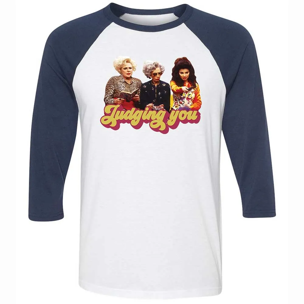 Judging you - White/Navy - 8