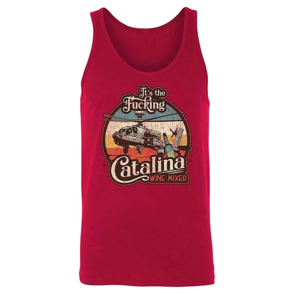 Unisex Jersey Tank - D3S33A7Z - Red - 3