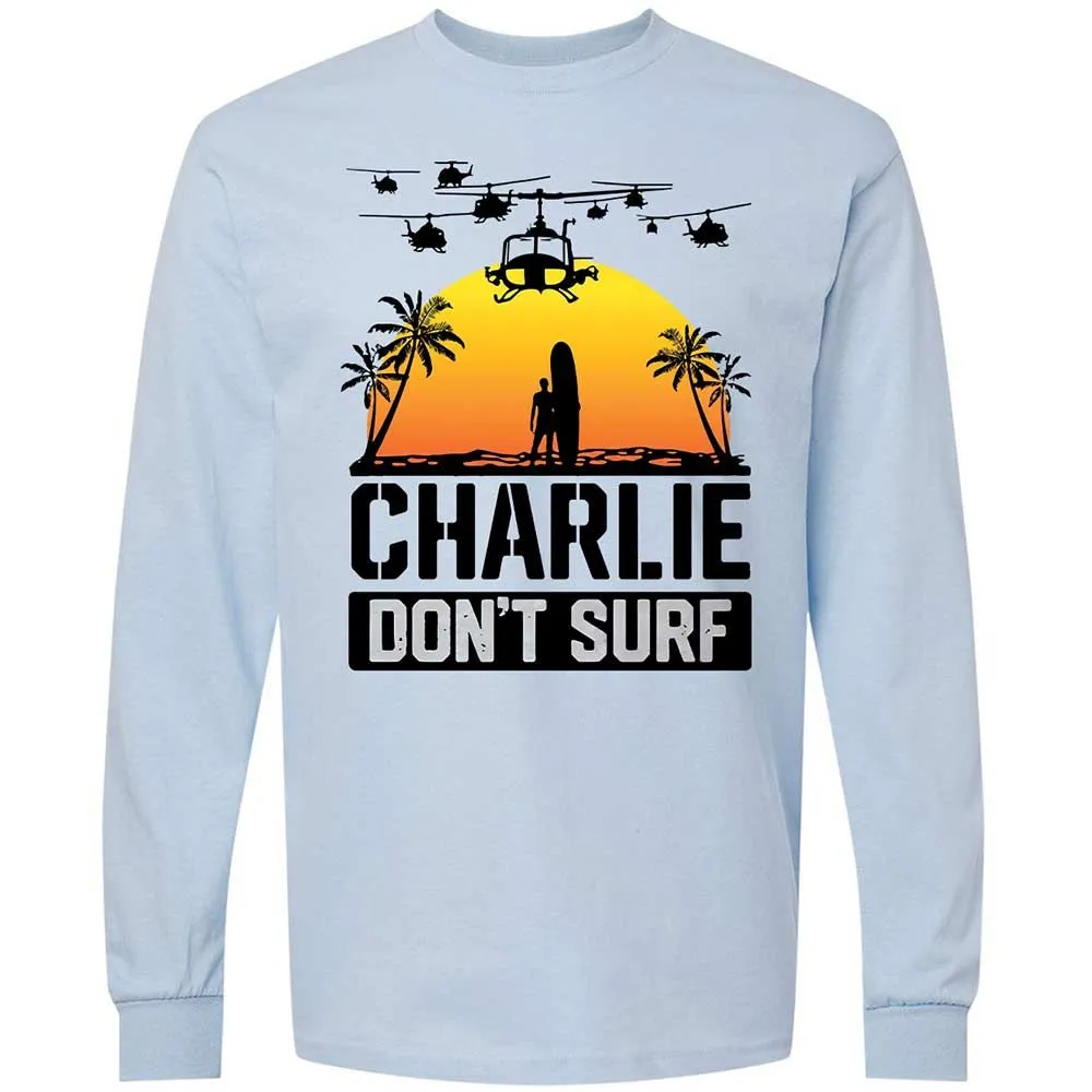 Long Sleeve T-Shirt - XJR6FW9M - Light Blue - 4