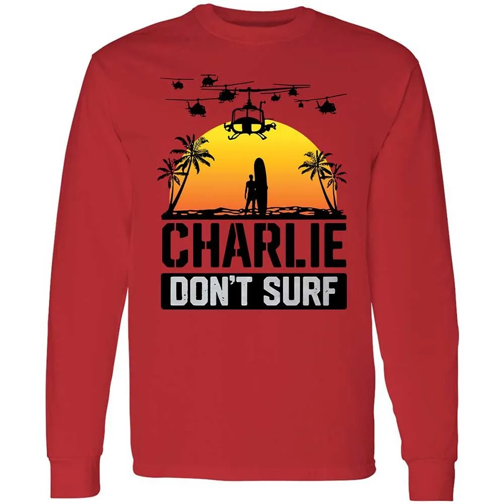 Long Sleeve T-Shirt - XJR6FW9M - Red - 8